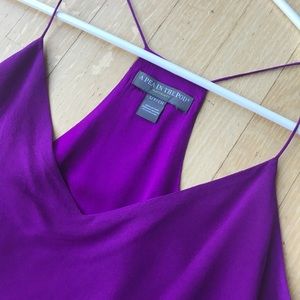 A Pea in the pod maternity silk dress size small